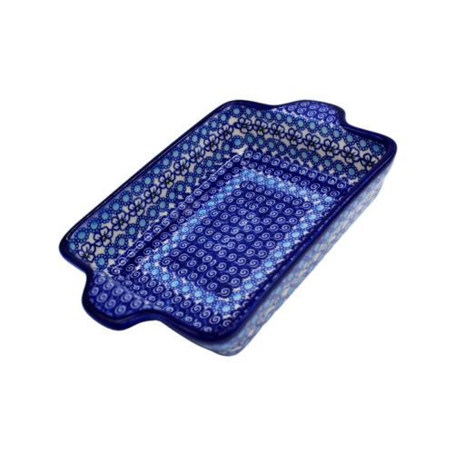 Naczynie do zapiekania - kobaltowe wariacje