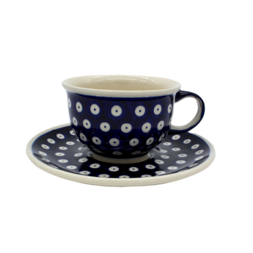 Filiżanka ze spodkiem - tradycyjny niepełny